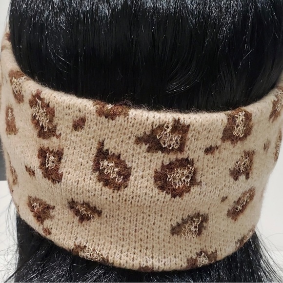 INC International Concepts Leopard Natural Twist Shine Headband. NWT - Picture 4 of 6